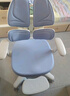 护童（Totguard）儿童学习椅可调节升降学生正姿四背坐姿椅 G985_奇思蓝 带脚踏 实拍图