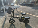 普莱德新国标折叠电动自行车 超长续航电动车 铝合金代驾车 锂电池助力男女通用成人电瓶车 代步电单车 豪华版-汽车S级电芯-20A纯电续航约60km 实拍图