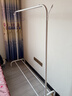 华恺之星晾衣架落地晾衣杆室内挂衣架阳台卧室晒衣架衣服架YJ98白1.5米 实拍图