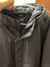 优衣库男装女装高性能复合连帽外套保暖夹克含羽绒智暖衣478277 39 棕黑色 M 实拍图