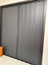 铝合金折叠门推拉门防火隔断门隐形空调房厨房卫生间卧室平开移门 【页面均为一平方价格】 实拍图