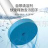 ecoco一次性马桶刷挂壁式马桶刷子无死角洗厕所可换刷头卫生间厕所刷 标准灰【海洋味*8+柠檬味*8】 实拍图