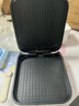 美的（Midea）电饼铛家用下盘可拆洗大火力三明治早餐机煎烤锅 方形双面加热加深大尺寸升级蒸汽烙饼烤肉锅28J51 实拍图