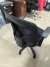 得力（deli）4900SP人体工学靠背电脑椅 舒适后仰办公椅 可升降舒棉坐垫 黑 实拍图
