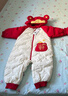 巴拉巴拉婴儿连体衣羽绒服宝宝男童女童2025新款冬装外出哈衣爬服造型拜年 实拍图