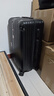 梵地亚行李箱男24英寸万向轮拉杆箱大容量旅行箱飞机密码箱女皮箱子黑色 实拍图