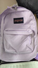 JANSPORT杰斯伯双肩包女学生旅行包26L旅行轻便透气书包男背包 4QUT5M9暮山紫-侧边袋 实拍图