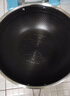 炊大皇 炒锅 304不锈钢炒菜锅平底不粘炒锅34cm  可立可视盖不挑灶 实拍图