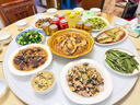志高（CHIGO）白色大理石纹暖菜板带火锅加热板热菜板2025新款保温板电磁炉家用圆形餐桌转盘多功能 【90CM-无火锅】分区控温+大理石白 实拍图
