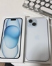 Apple/苹果【需现场签收激活】 iPhone 15 (A3092) 256GB 蓝色 支持移动联通电信5G 双卡双待 实拍图