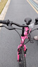 途锐达京东自营超轻铝合金自行车儿童6-12岁女孩单车元旦礼物蜂鸟20寸粉 实拍图