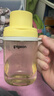 贝亲熊猫儿童防呛防漏喝水喝奶吸管杯奶瓶+替换吸管2个 12月+ 实拍图