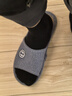 棉十三袜子男新疆棉10A抗菌防臭秋冬季黑色纯色小腿袜高筒商务长袜5双 实拍图