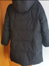 波司登冬羽绒服女士宽松中长款休闲加厚连帽百搭外套B250245124 实拍图