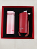 膳魔师（THERMOS）保温杯女士口红杯学生水杯不锈钢杯子礼盒装团购生日新年礼物TCNO 【樱落甜粉】附杯套 260ml 实拍图