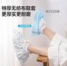 美丽雅一次性鞋套50只无纺布加厚耐磨防滑反复家用学生成人爬爬垫脚鞋套 实拍图