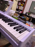 特伦斯折叠钢琴88键便携式电钢琴成人儿童电子琴重力度键盘V30pro钢琴 梦幻紫+专用琴包 实拍图