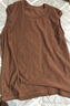 纯棉背心男士运动无袖T恤夏季薄款宽松外穿篮球跨栏坎肩宽肩健身 咖啡 B03 XL 建议120-135斤 实拍图
