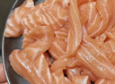 海天下冰鲜挪威三文鱼刺身 鱼腩去膜整切 净重400g【生食资质】源头直发 实拍图