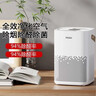 UORRIS德国欧瑞氏空气净化器除甲醛除烟味新房家用桌面办公室小型负离子除异味过敏原鼻炎哮喘花粉神器 清新白 【含耗材丨除醛率99%】 实时检测丨主动捕捉丨效果可视化 实拍图