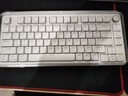 珂芝（KZZI）i75青春版矮轴三模机械键盘商务办公轻薄便携全键热插拔适用苹果风长续航RGB工业灰蓝莓静音轴MINI 实拍图
