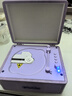 WHATPLUSC300一体式CD机发烧友专辑播放器 复古CD播放机 唱片机造型 蓝牙音响 蓝牙cd机 礼物 香芋紫色 实拍图