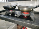 红日（RedSun）红外线燃气灶60分钟固定定时防遗忘煤气灶双灶具天然气液化气家用猛火灶不锈钢/钢化玻璃EM208B/G EM208B 多重防爆钢化玻璃面板 天然气 实拍图