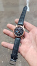【网红爆款】商务腕表石英运动表休闲皮带男女手表 黑色 实拍图