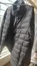鸭鸭（YAYA）冬装轻薄羽绒服男立领修身轻型短款保暖运动外套KLZ 梦幻灰色 2XL /185 实拍图