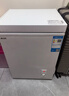 奥克斯（AUX）小冰柜家用小型冷藏柜冷冻柜两用冰柜小型租房家用小冰箱小型冷柜 铜管/138升级/可囤80斤肉/减霜80% 38L 实拍图