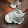 阿迪达斯YEEZY 500 褐砂岩户外椰子男女高帮休闲鞋GV7775 40.5码 实拍图