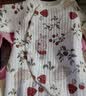 婧麒（JOYNCLEON）新生婴幼儿衣服秋冬保暖夹棉男女连体衣小月龄宝宝无骨外出哈衣 大蘑菇兔 73cm 实拍图