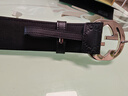 古驰皮带男款经典GG压花板扣古驰腰带男士4cm宽  现货 SS礼物 牛皮411924 CWC1N 1000黑色 90(适合125-145斤) 晒单实拍图