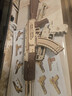 若客（ROKR）AK47 玩具枪积木枪diy手工拼装模型枪皮筋枪新年生日情人节礼物 实拍图