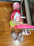 卡卡贝儿儿童玩具女孩电动毛绒小白兔子推车玩偶宠物公仔1-3岁宝生日礼物 实拍图