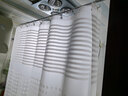 美居客干湿分离浴帘 简爱加厚PEVA防水防霉免打孔浴室隔断帘1.5*1.8M 实拍图