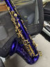 美音天使 降E调中音萨克斯乐器风管成人初学者专业演奏考级款大咖推荐 M22爵士蓝-升级双筋+双笛头+教学 实拍图