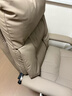 顾全电脑椅人体工学椅真皮办公椅可躺久坐舒适老板椅C570金咖皮 实拍图