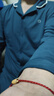 蕉内（Bananain）棉棉301H睡衣男女士纯棉情侣家居服长袖套装春夏季送母亲节礼物 【男士】徽蓝 XL 实拍图