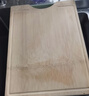 炊大皇 天然整竹菜板3cm加厚带刻度可悬挂家用案板砧板和面切菜板38*28 实拍图