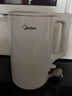 美的（Midea）电热水壶家用烧水壶年货泡茶0涂层食品级304不锈钢自动断电双层防烫全钢无缝1.5L大容量 MK-HJ1566 实拍图