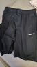 鸿星尔克运动裤男春夏季新款加绒休闲针织束口长裤九分裤男士裤子卫裤男裤 【四季常规束脚款】正黑-2103 M 实拍图