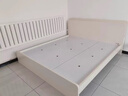 全友家居 奶油风板式床1.8x2米主卧室简约功能抽屉储物收纳双人大床 实拍图