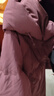 雪中飞中长款羽绒服女士中老年妈妈装可拆卸帽加厚宽松保暖秋冬外套 175 晒单实拍图