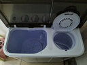 小鸭【官方店】半自动洗衣机迷你小型波轮大容量租房宿舍家用双桶双缸分区脱水甩干老式强力去污 13.5KG  洗8.5+脱5+强劲电机终生联保 双缸 实拍图