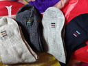 猫人男士袜子男透气防臭吸汗100%纯棉中筒袜抑菌运动休闲篮球袜 实拍图