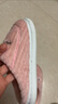 儿童棉拖鞋女童冬季2025新款男童防滑家用居家宝宝毛毛室内拖鞋 粉色 34/35码(适合脚长20cm) 实拍图