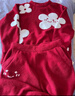 ubras有钱花半边绒情侣家居服套装男女同款睡衣秋冬本命年送礼红XXL 实拍图