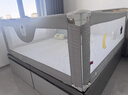 丸丫K2婴儿床围栏宝宝防摔防护栏床边防掉档板免打孔斜床头专用三面装 实拍图