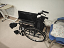 怡辉（YIHUI）轮椅年轻人骨折轻便折叠可抬腿可平放腿老人专用出行便携可自推 实拍图